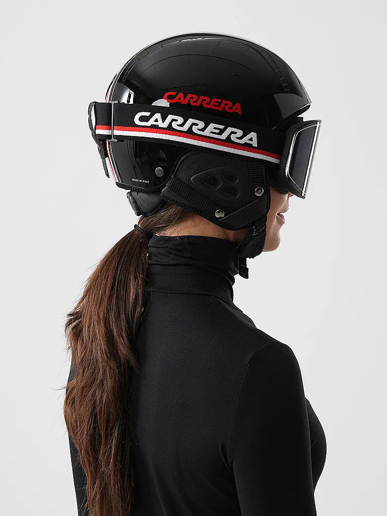 CARRERA BRILLEN | Casco da sci 56-58cm nero | 