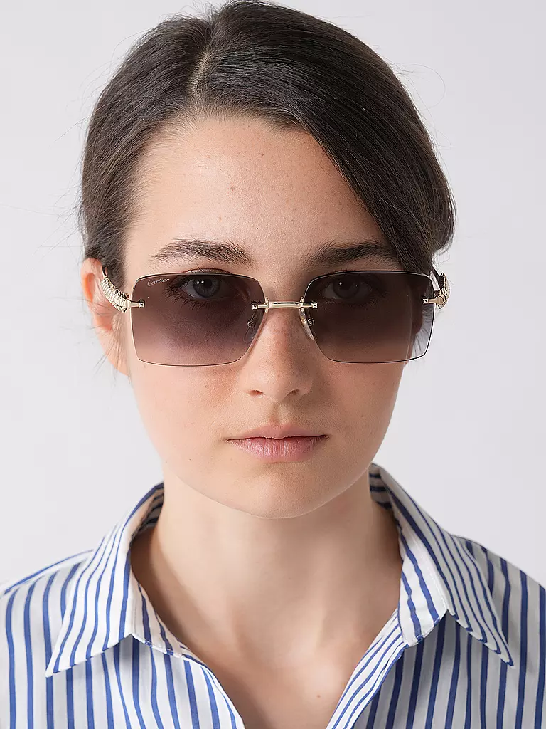 CARTIER | Occhiali da sole CT0545S | Oro