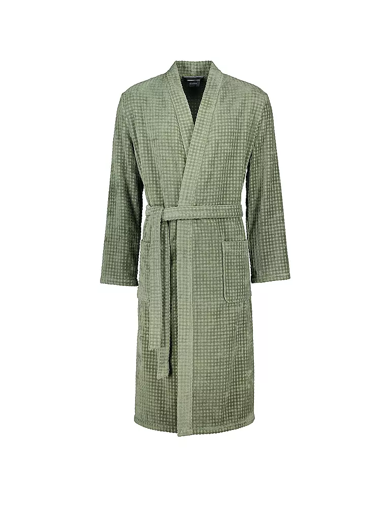 CAWÖ | Accappatoio kimono da uomo | Verde chiaro