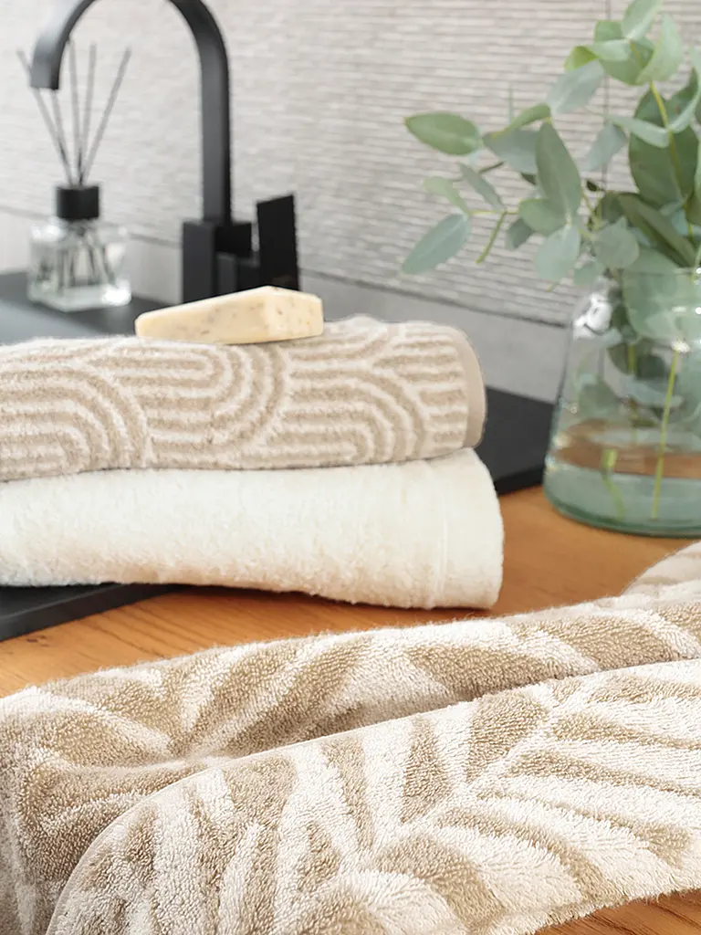 CAWÖ | Asciugamano 50x100cm MAISON Natur | Beige