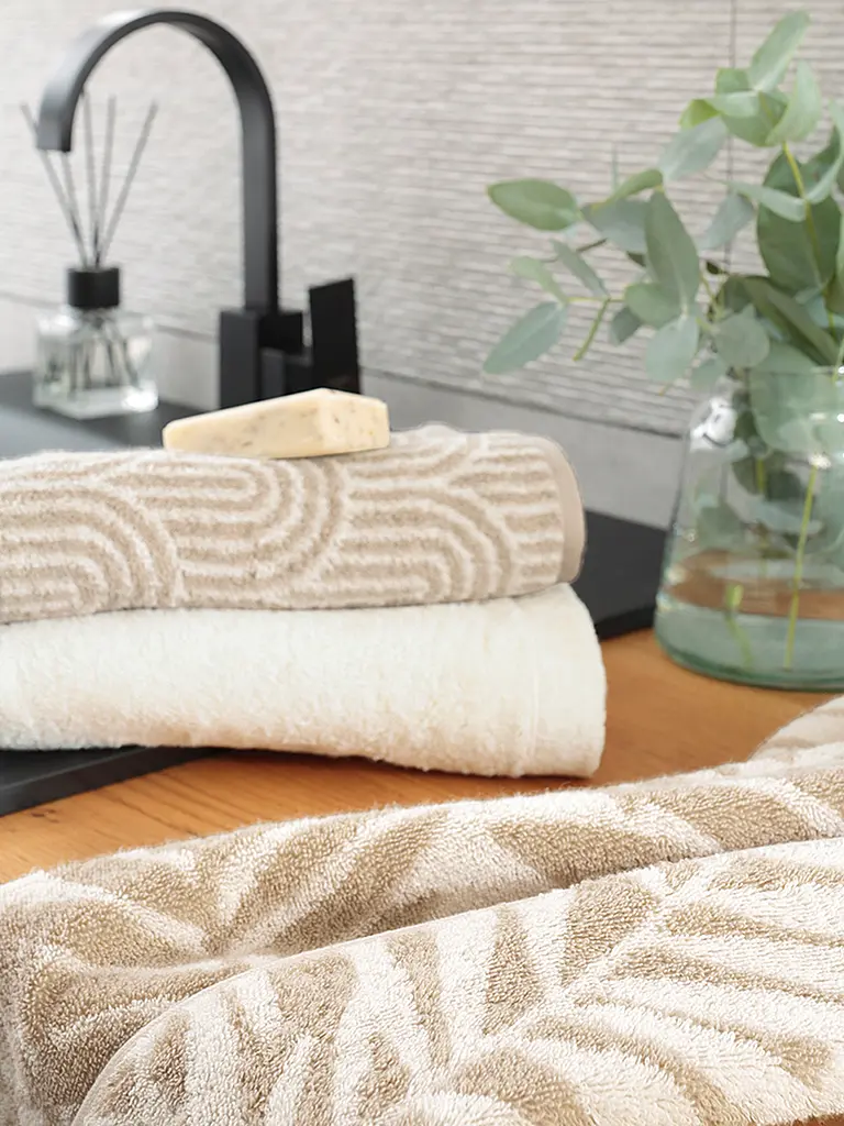 CAWÖ | Asciugamano 50x100cm MAISON Natur | Beige