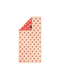 CAWÖ | Asciugamano NEW STAR 50x100cm Platino/Lime | Rosso