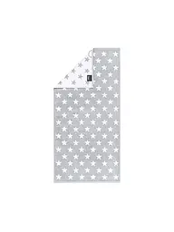 CAWÖ | Asciugamano NEW STAR 50x100cm Platino/Lime | Bianco
