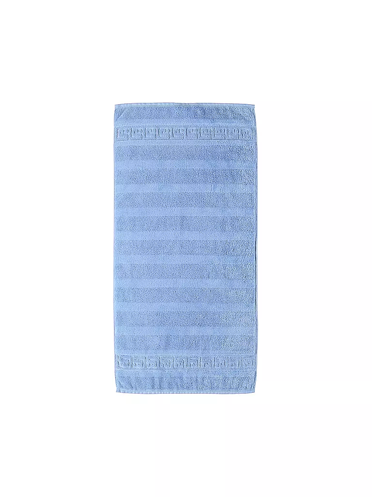 CAWÖ | Asciugamano NOBLESSE 50x100cm Azzurro Medio | Blu chiaro