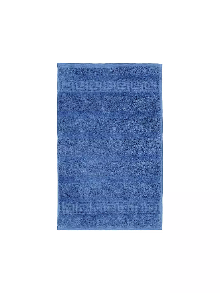 CAWÖ | Asciugamano per ospiti NOBLESSE 30x50cm Zaffiro | Blu