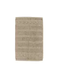 CAWÖ | Asciugamano per ospiti NOBLESSE 30x50cm Salmone | Beige