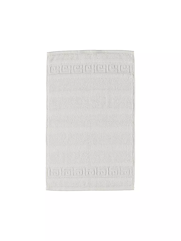 CAWÖ | Gästetuch NOBLESSE 30x50cm Bianco | Bianco