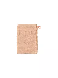 CAWÖ | Guanto da bagno NOBLESSE 16x22cm Agave | Arancione