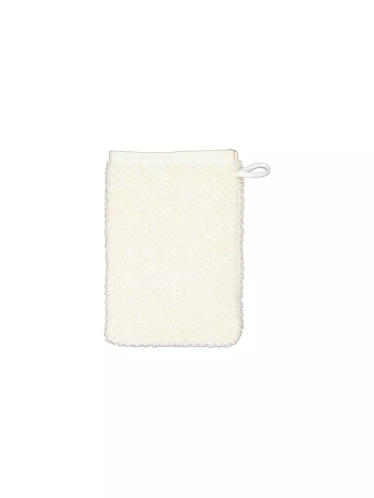 CAWÖ | Guanto da bagno Pure 16x22cm Naturale | Crema