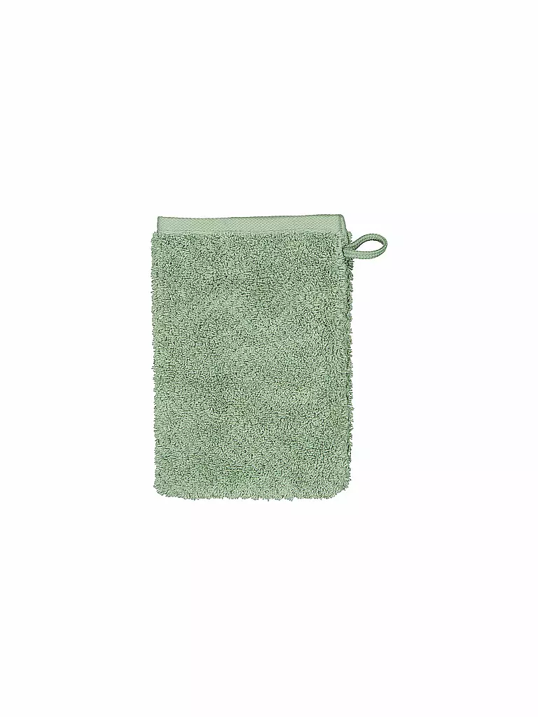CAWÖ | Guanto da bagno Pure 16x22cm Salvia | Verde