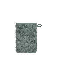 CAWÖ | Guanto da bagno Pure 16x22cm Pietra | Verde scuro
