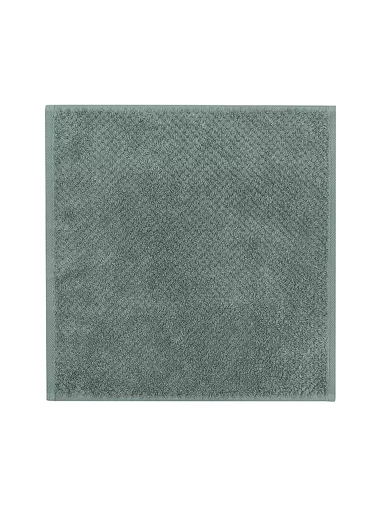 CAWÖ | Seiftuch PURE 30x30cm Mystic Green | Verde scuro