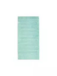 CAWÖ | Telo doccia NOBLESSE 80x160cm Sabbia | Verde chiaro