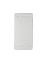 CAWÖ | Telo doccia NOBLESSE 80x160cm Sabbia | Bianco