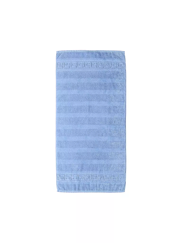 CAWÖ | Telo doccia NOBLESSE 80x160cm Blu medio | Blu chiaro