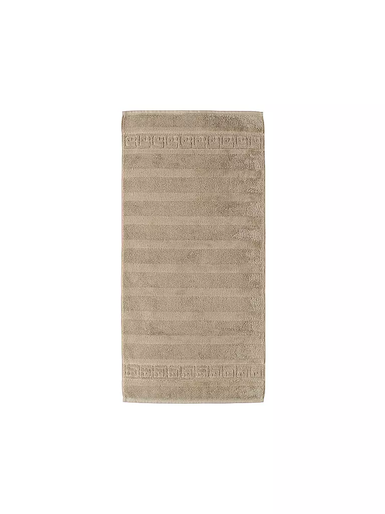 CAWÖ | Telo doccia NOBLESSE 80x160cm Sabbia | Beige