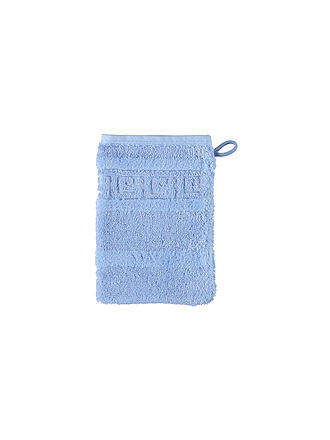CAWÖ | Guanto da bagno NOBLESSE 16x22cm Azzurro