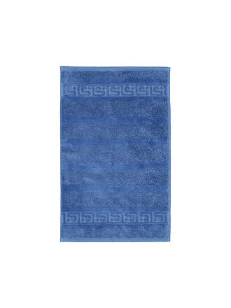 CAWÖ | Asciugamano per ospiti NOBLESSE 30x50cm Zaffiro