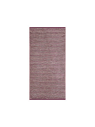 CAWÖ | Telo doccia 70x140cm CLUB STRIPES Borgogna