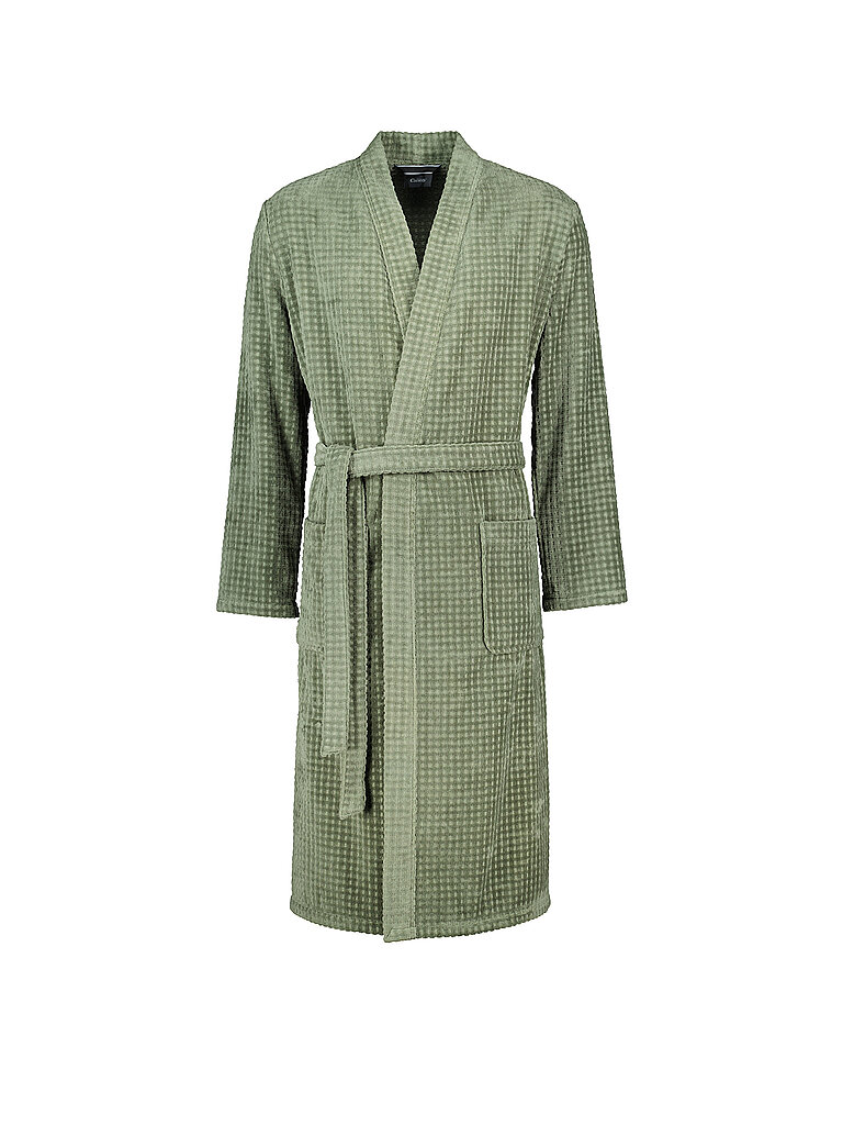Accappatoio kimono da uomo verde chiaro 50