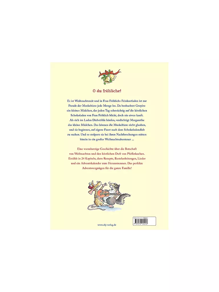 CBJ/CBT VERLAG | Libro - Muskeltiere Weihnachtswunder Krause | Senza colore