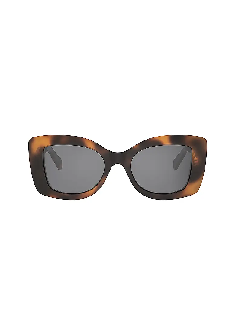 CELINE | CELINE 3 Dots schwarze eckige Sonnenbrille | Marrone