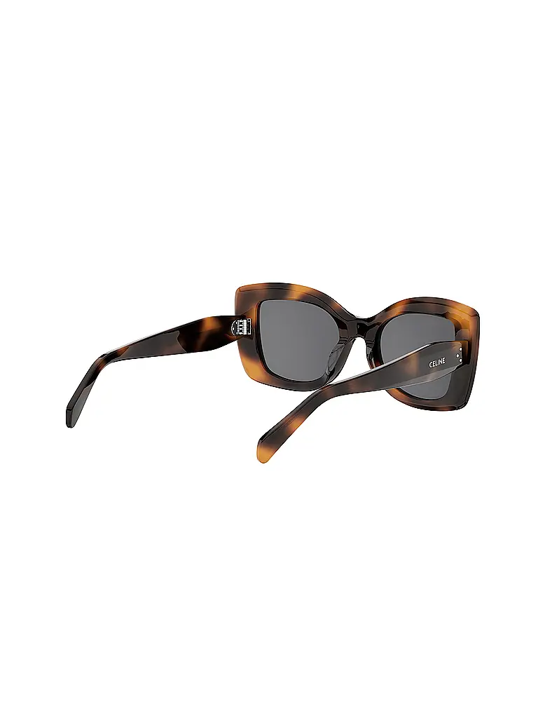 CELINE | CELINE 3 Dots schwarze eckige Sonnenbrille | Marrone