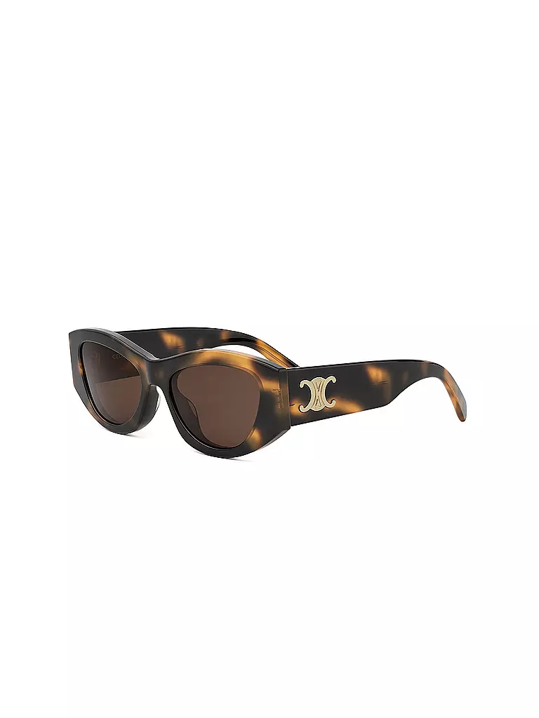 CELINE | Occhiali da sole geometrici Triomphe havana marrone | Marrone