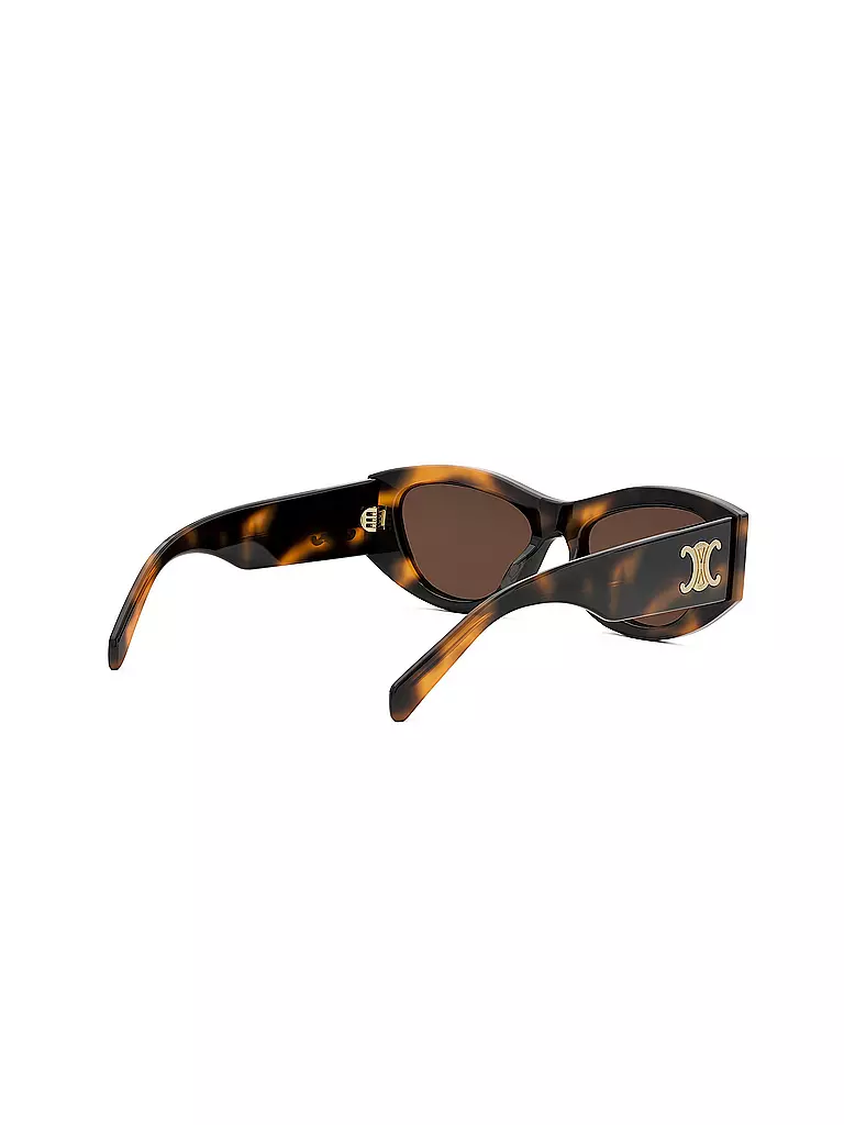 CELINE | Occhiali da sole geometrici Triomphe havana marrone | 