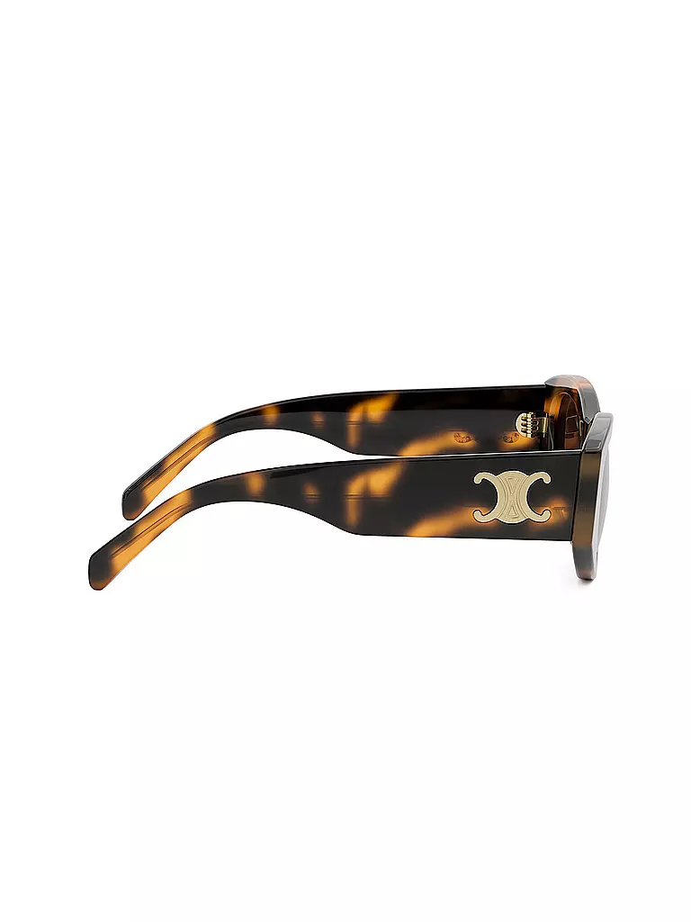 CELINE | Occhiali da sole geometrici Triomphe havana marrone | 