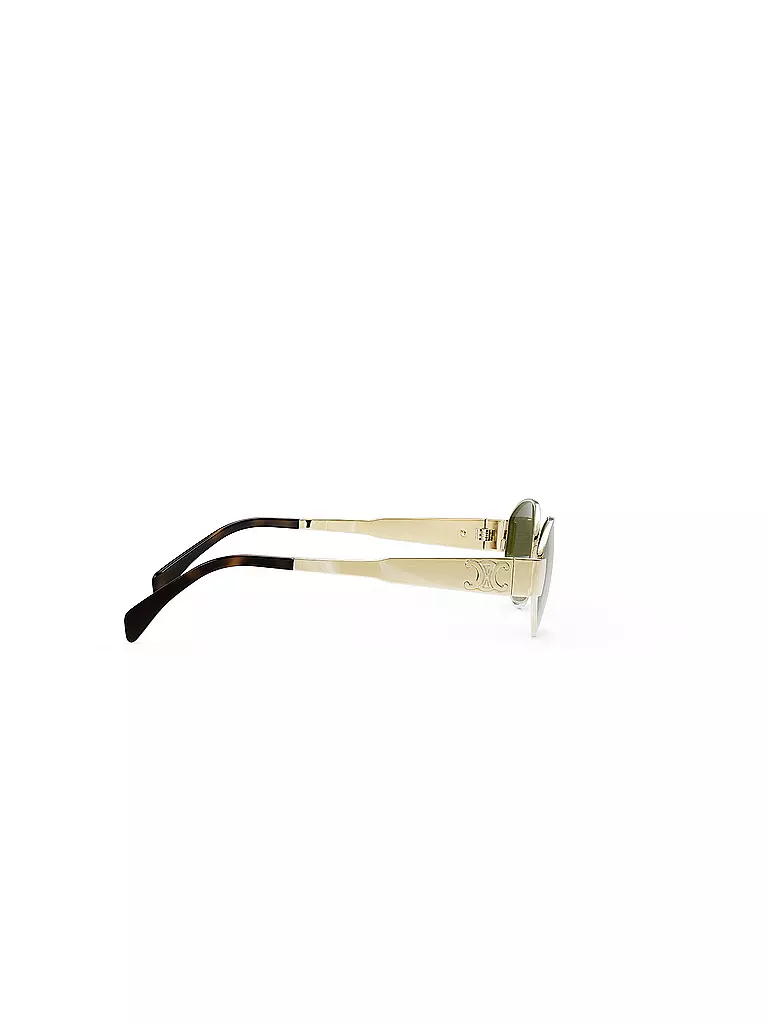 CELINE | Occhiali da sole ovali dorati Metal Triomphe | Oro