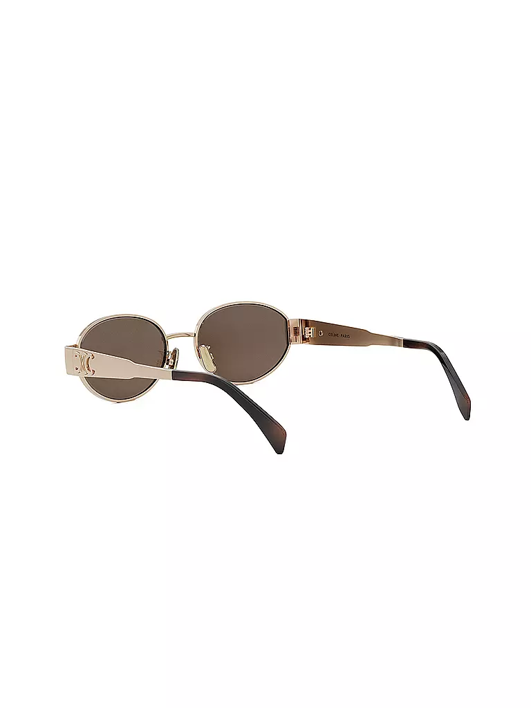 CELINE | Occhiali da sole ovali dorati Metal Triomphe | Oro