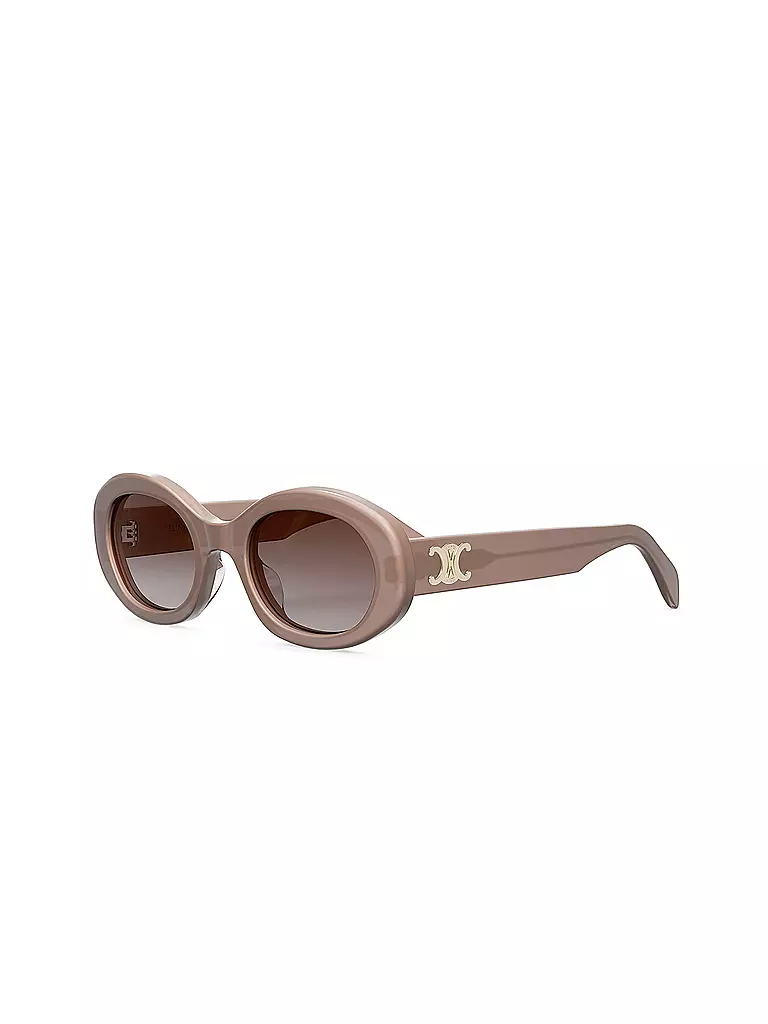 CELINE | Occhiali da sole ovali marroni Triomphe | Marrone