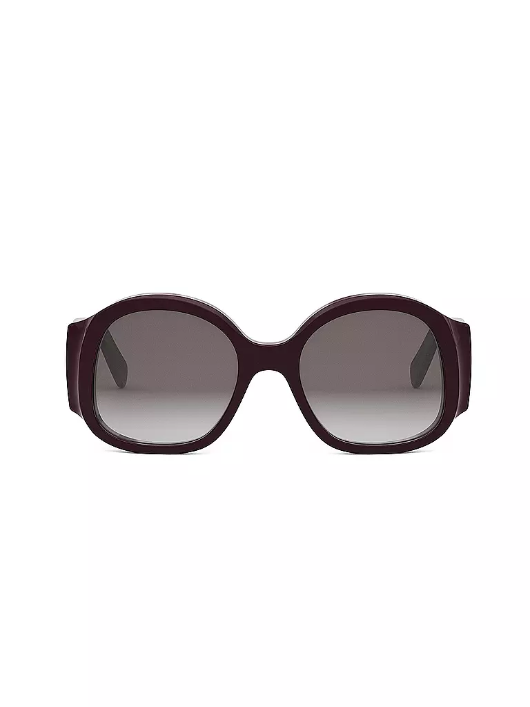 CELINE | Occhiali da sole rotondi marroni Maxi Triomphe | 