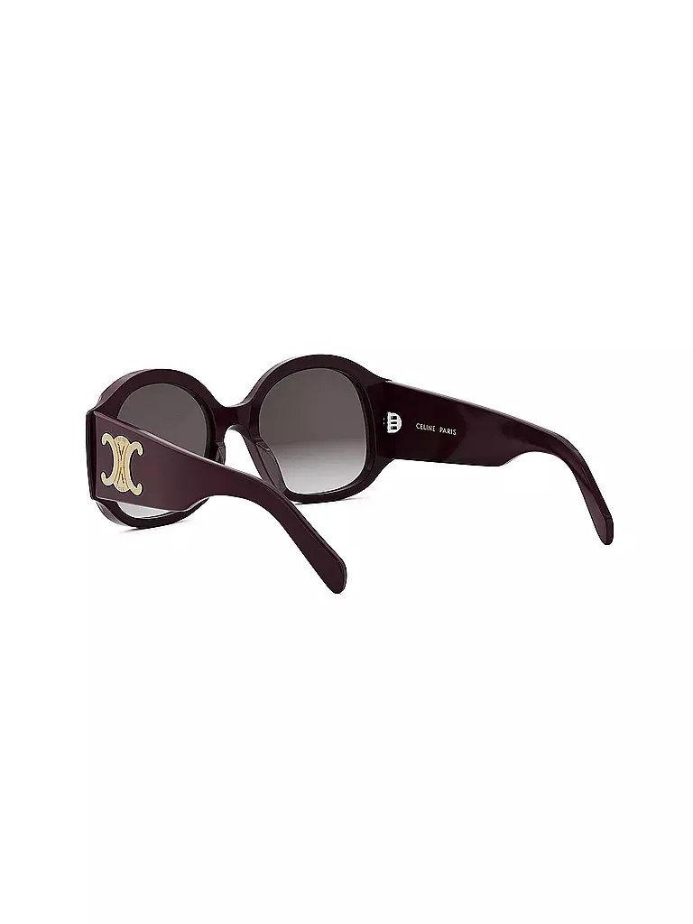 CELINE | Occhiali da sole rotondi marroni Maxi Triomphe | 