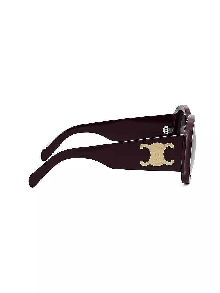 CELINE | Occhiali da sole rotondi marroni Maxi Triomphe | 