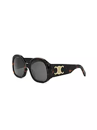 CELINE | Occhiali da sole rotondi Maxi Triomphe color havana | Marrone