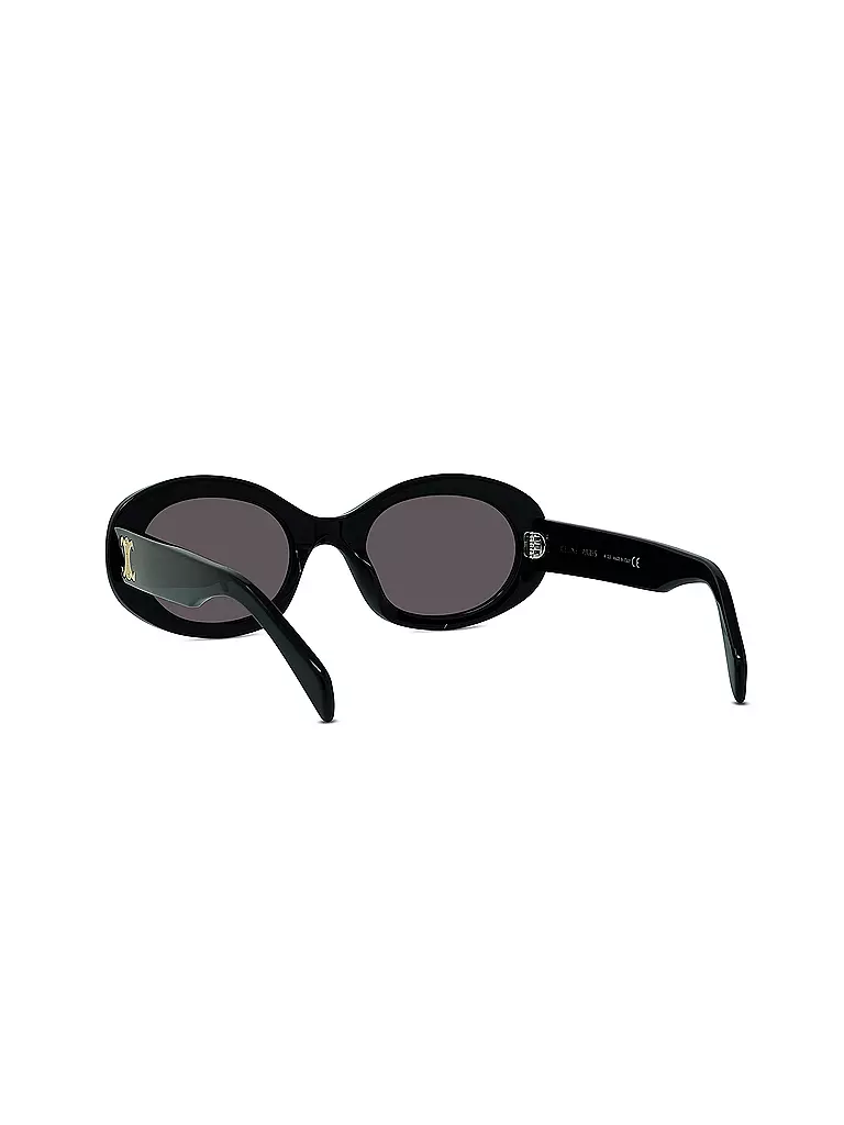 CELINE | Occhiali da sole rotondi neri Triomphe | 
