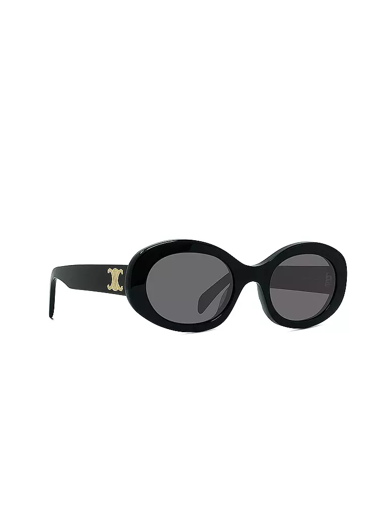 CELINE | Occhiali da sole rotondi neri Triomphe | 