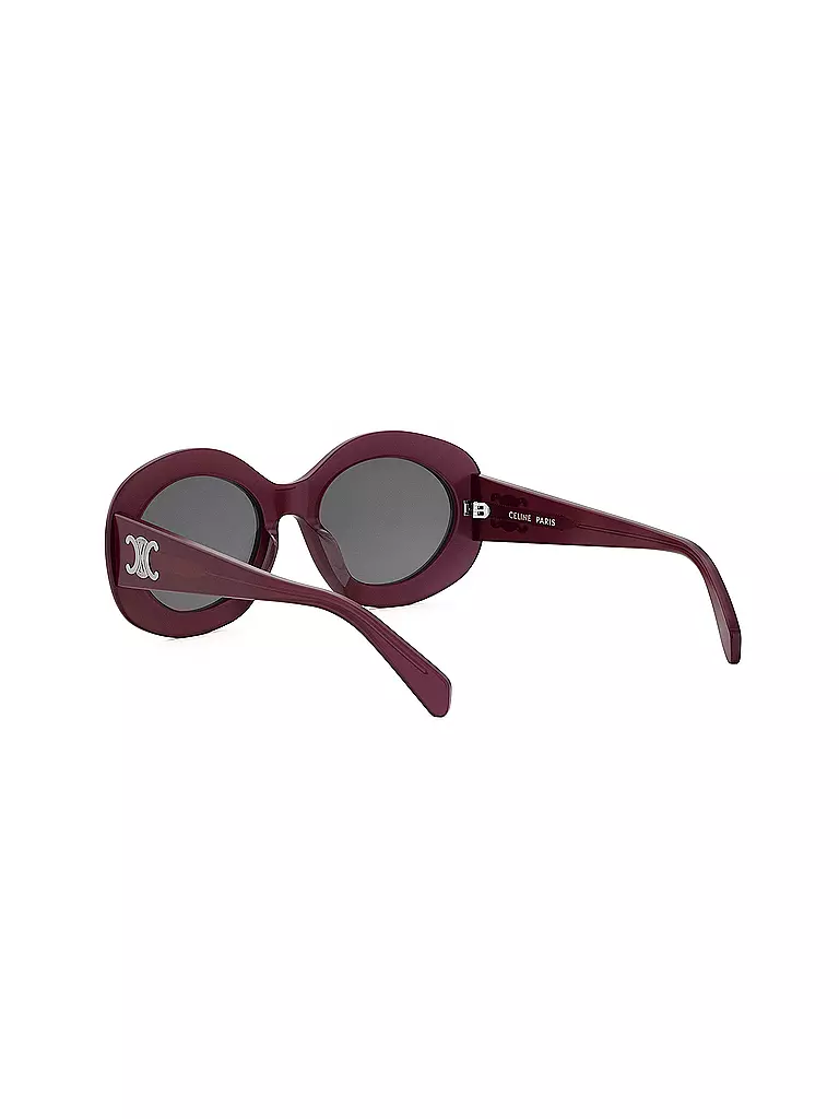 CELINE | Occhiali da sole rotondi rossi Triomphe | 