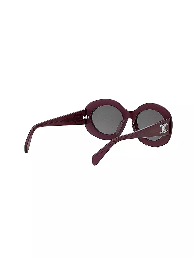CELINE | Occhiali da sole rotondi rossi Triomphe | 