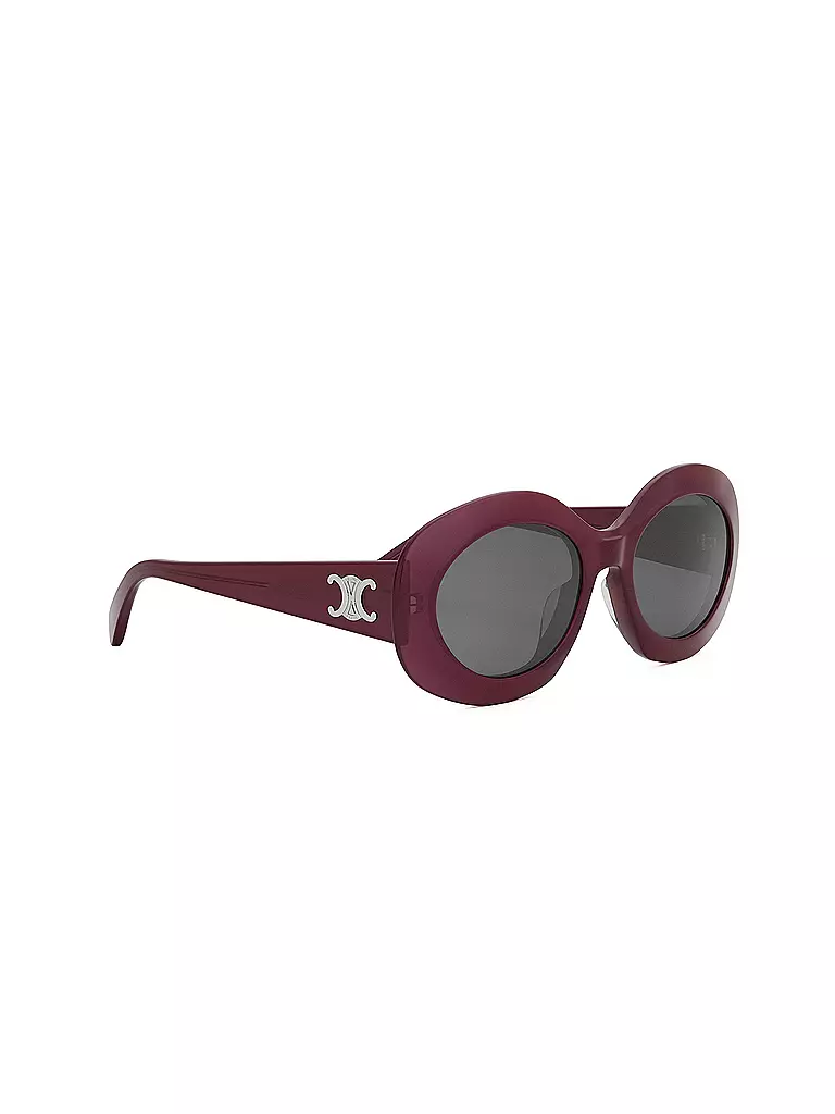 CELINE | Occhiali da sole rotondi rossi Triomphe | 