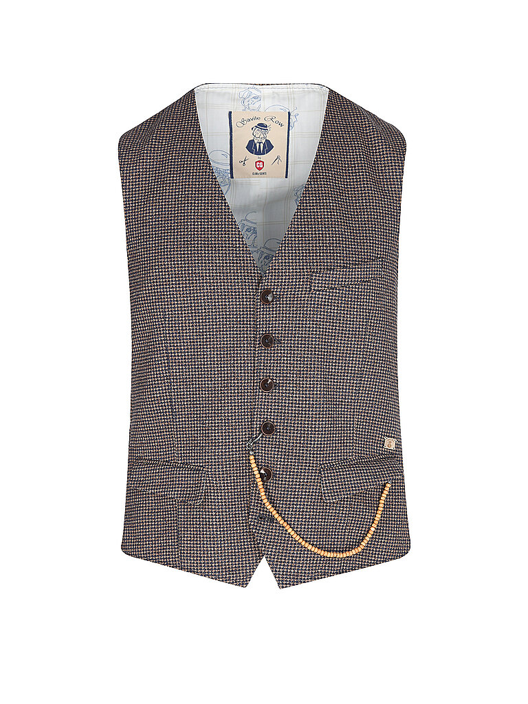 Gilet da abito blu 48