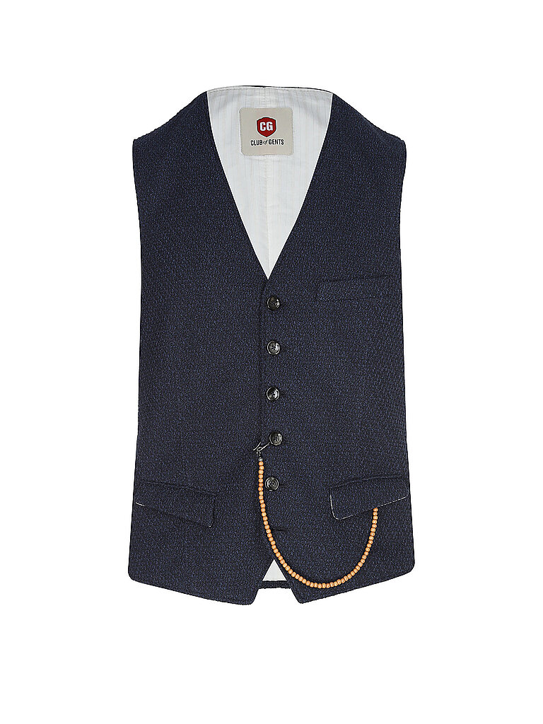 Gilet da abito MITCH blu 46