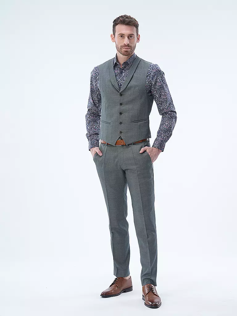 CG - CLUB OF GENTS | Anzugweste PHILIPP | Verde chiaro