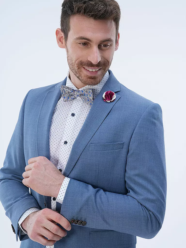 CG - CLUB OF GENTS | Giacca slim fit PATRICK | Blu chiaro