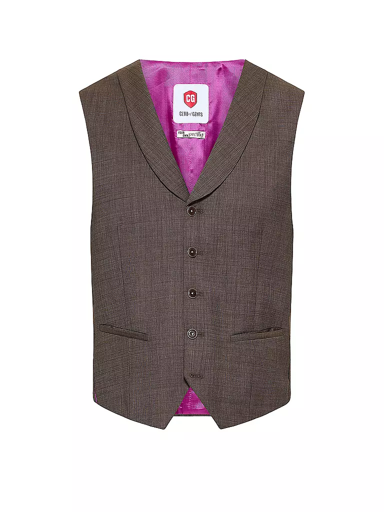 CG - CLUB OF GENTS | Gilet da abito slim fit PHILLIP | Marrone