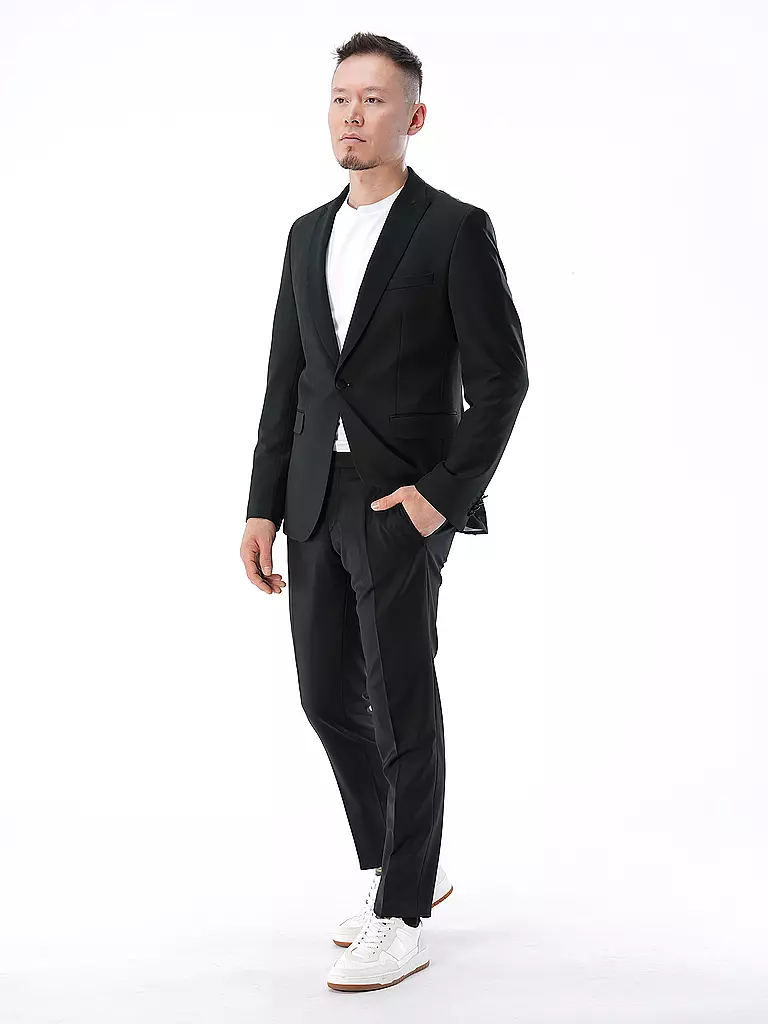 CG - CLUB OF GENTS | Sakko Slim Fit PABLO  | Nero