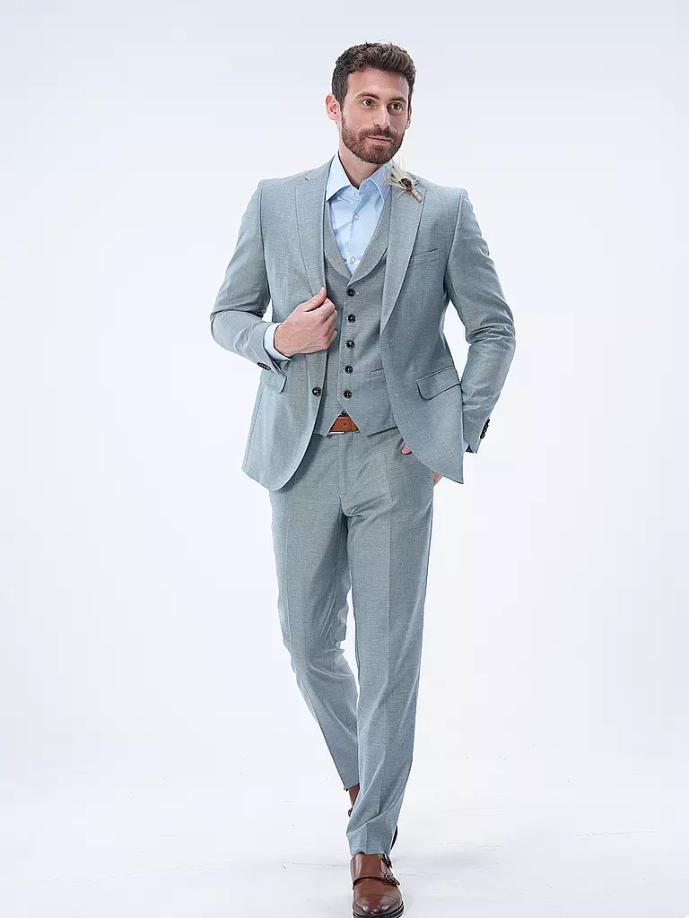 CG - CLUB OF GENTS | Sakko Slim Fit PAUL | Grigio chiaro