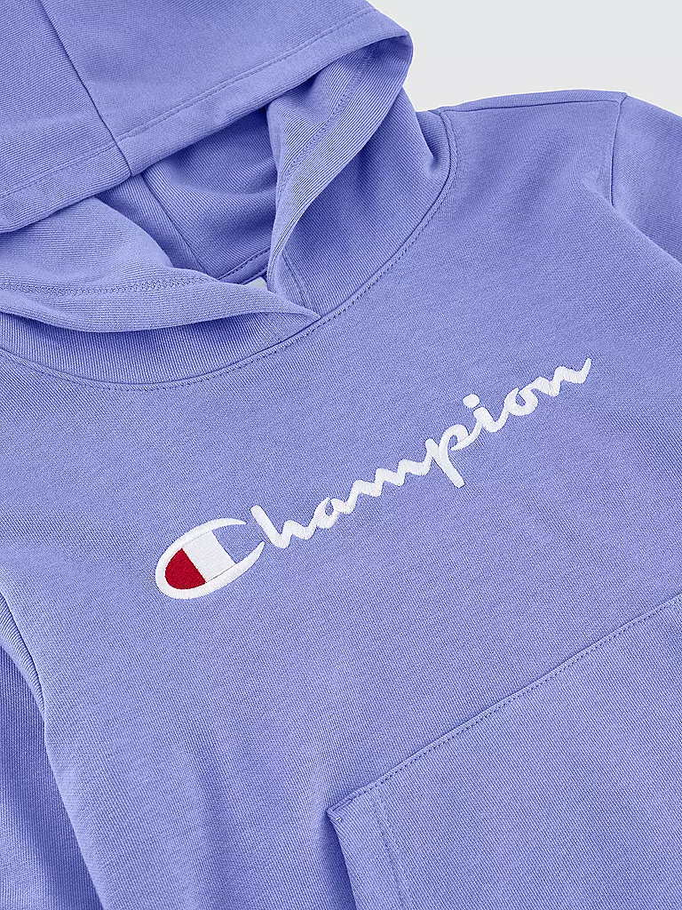 CHAMPION | Felpa con cappuccio da ragazza - Hoodie | Lilla